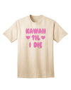 Kawaii Forever - Exquisite Design - Magenta Adult T-Shirt by TooLoud-Mens T-shirts-TooLoud-Natural-Small-Davson Sales