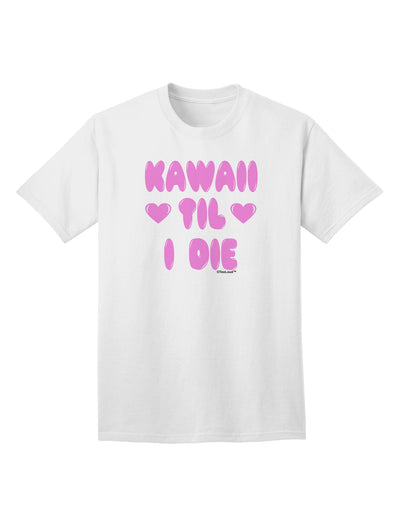 Kawaii Forever - Exquisite Design - Magenta Adult T-Shirt by TooLoud-Mens T-shirts-TooLoud-White-Small-Davson Sales