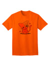 Kawaii Kitty Adult T-Shirt-unisex t-shirt-TooLoud-Orange-Small-Davson Sales