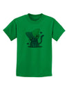 Kawaii Kitty Childrens T-Shirt-Childrens T-Shirt-TooLoud-Kelly-Green-X-Small-Davson Sales