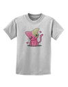 Kawaii Kitty Childrens T-Shirt-Childrens T-Shirt-TooLoud-AshGray-X-Small-Davson Sales