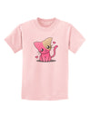 Kawaii Kitty Childrens T-Shirt-Childrens T-Shirt-TooLoud-PalePink-X-Small-Davson Sales