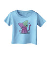 Kawaii Kitty Infant T-Shirt-Infant T-Shirt-TooLoud-Aquatic-Blue-06-Months-Davson Sales
