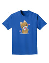 Kawaii Puppy Adult Dark T-Shirt-Mens T-Shirt-TooLoud-Royal-Blue-Small-Davson Sales