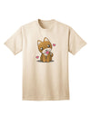 Kawaii Puppy Adult T-Shirt-unisex t-shirt-TooLoud-Natural-Small-Davson Sales
