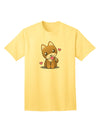 Kawaii Puppy Adult T-Shirt-unisex t-shirt-TooLoud-Yellow-Small-Davson Sales