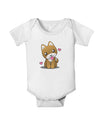 Kawaii Puppy Baby Romper Bodysuit-Baby Romper-TooLoud-White-06-Months-Davson Sales