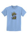 Kawaii Puppy Childrens T-Shirt-Childrens T-Shirt-TooLoud-Light-Blue-X-Small-Davson Sales