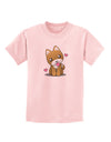Kawaii Puppy Childrens T-Shirt-Childrens T-Shirt-TooLoud-PalePink-X-Small-Davson Sales