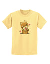 Kawaii Puppy Childrens T-Shirt-Childrens T-Shirt-TooLoud-Daffodil-Yellow-X-Small-Davson Sales