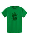 Kawaii Puppy Childrens T-Shirt-Childrens T-Shirt-TooLoud-Kelly-Green-X-Small-Davson Sales
