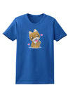 Kawaii Puppy Womens Dark T-Shirt-TooLoud-Royal-Blue-X-Small-Davson Sales
