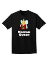 Kawaii Queen Queen Bee Adult Dark T-Shirt-Mens T-Shirt-TooLoud-Black-Small-Davson Sales