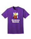 Kawaii Queen Queen Bee Adult Dark T-Shirt-Mens T-Shirt-TooLoud-Purple-Small-Davson Sales