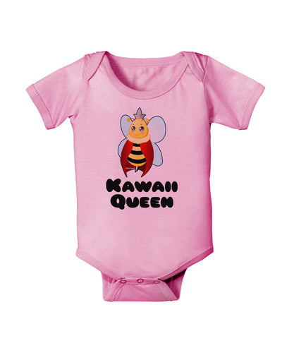 Kawaii Queen Queen Bee Baby Romper Bodysuit-Baby Romper-TooLoud-Light-Pink-06-Months-Davson Sales