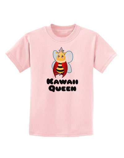 Kawaii Queen Queen Bee Childrens T-Shirt-Childrens T-Shirt-TooLoud-PalePink-X-Small-Davson Sales