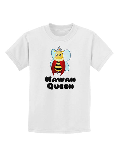 Kawaii Queen Queen Bee Childrens T-Shirt-Childrens T-Shirt-TooLoud-White-X-Small-Davson Sales
