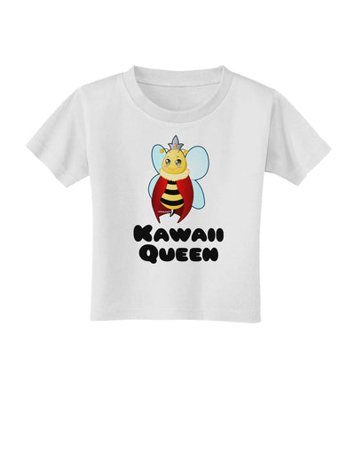 Kawaii Queen Queen Bee Toddler T-Shirt-Toddler T-Shirt-TooLoud-White-2T-Davson Sales