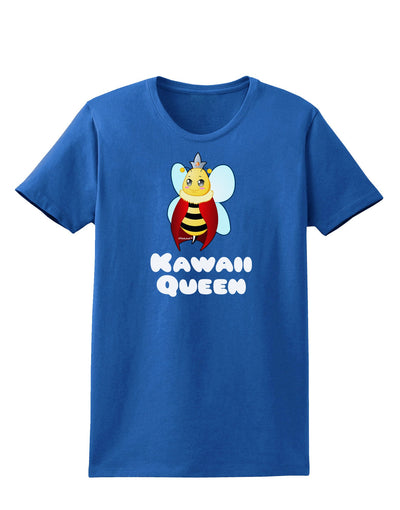 Kawaii Queen Queen Bee Womens Dark T-Shirt-TooLoud-Royal-Blue-X-Small-Davson Sales