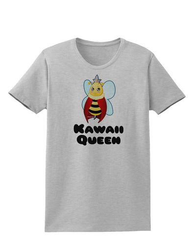 Kawaii Queen Queen Bee Womens T-Shirt-Womens T-Shirt-TooLoud-AshGray-X-Small-Davson Sales