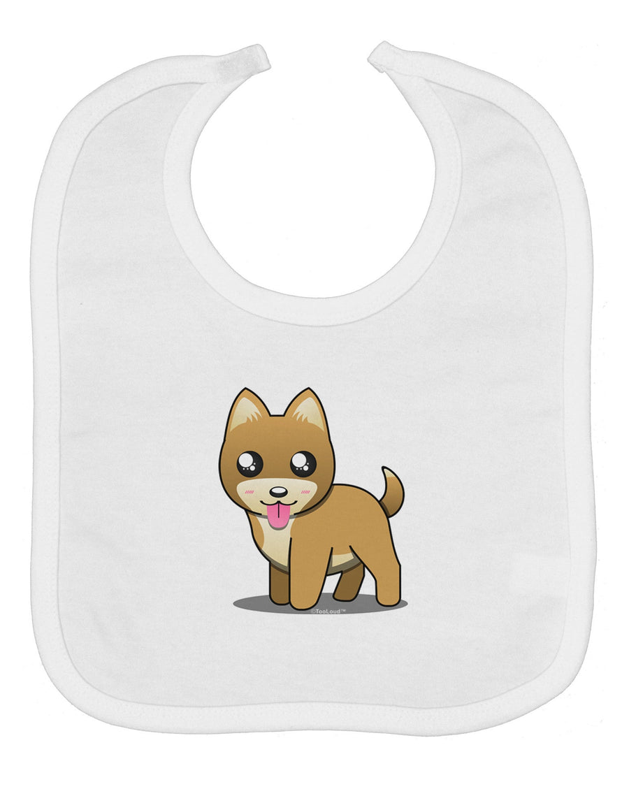 Kawaii Standing Puppy Baby Bib