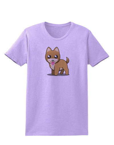 Kawaii Standing Puppy Womens T-Shirt-Womens T-Shirt-TooLoud-Lavender-X-Small-Davson Sales