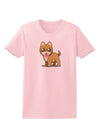 Kawaii Standing Puppy Womens T-Shirt-Womens T-Shirt-TooLoud-PalePink-X-Small-Davson Sales