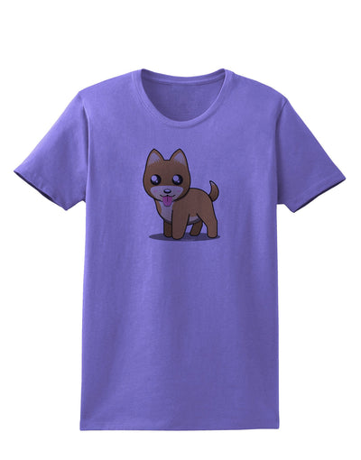 Kawaii Standing Puppy Womens T-Shirt-Womens T-Shirt-TooLoud-Violet-X-Small-Davson Sales