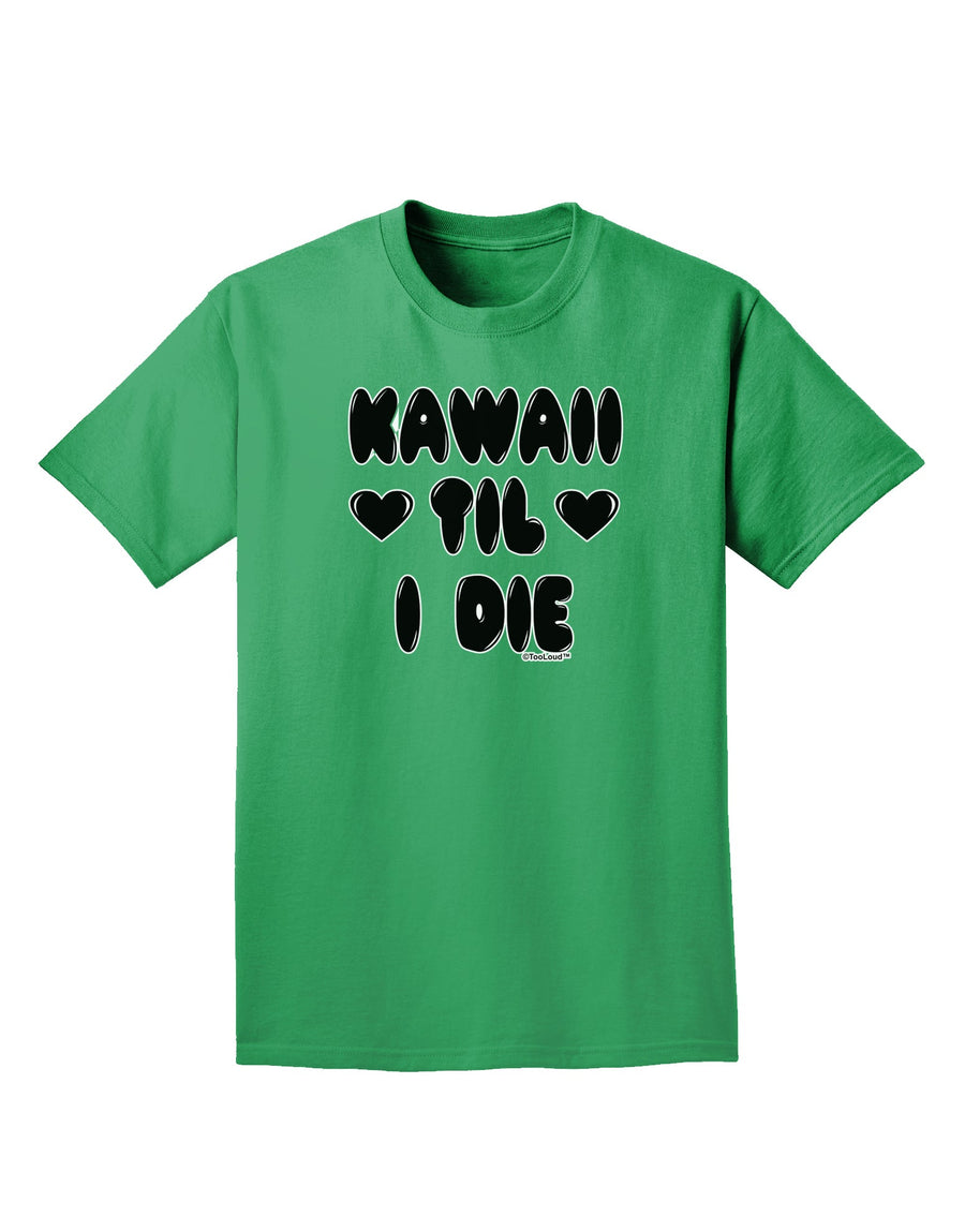 Kawaii Til I Die - Design Adult Dark T-Shirt by TooLoud-Mens T-Shirt-TooLoud-Purple-Small-Davson Sales