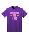 Kawaii Til I Die - Design - Magenta Adult Dark T-Shirt by TooLoud-Mens T-Shirt-TooLoud-Purple-Small-Davson Sales