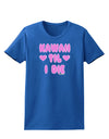 Kawaii Til I Die - Design - Magenta Womens Dark T-Shirt by TooLoud-Womens T-Shirt-TooLoud-Royal-Blue-X-Small-Davson Sales