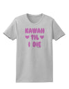 Kawaii Til I Die - Design - Magenta Womens T-Shirt by TooLoud-Womens T-Shirt-TooLoud-AshGray-X-Small-Davson Sales