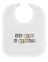 Keep Christ in Christmas Baby Bib