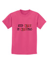 Keep Christ in Christmas Childrens T-Shirt-Childrens T-Shirt-TooLoud-Sangria-X-Small-Davson Sales