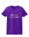 Keep Christ in Christmas Womens Dark T-Shirt-TooLoud-Purple-X-Small-Davson Sales