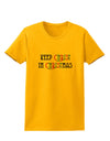 Keep Christ in Christmas Womens T-Shirt-Womens T-Shirt-TooLoud-Gold-X-Small-Davson Sales