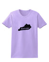 Kentucky - United States Shape Womens T-Shirt by TooLoud-TooLoud-Lavender-X-Small-Davson Sales
