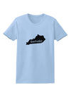 Kentucky - United States Shape Womens T-Shirt by TooLoud-TooLoud-Light-Blue-X-Small-Davson Sales