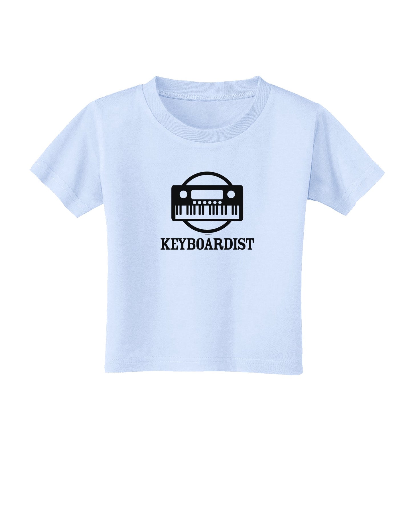 Keyboardist Toddler T-Shirt-Toddler T-Shirt-TooLoud-Light-Blue-2T-Davson Sales
