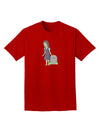 Kimmy the Zombie Girl Adult Dark T-Shirt-Mens T-Shirt-TooLoud-Red-Small-Davson Sales