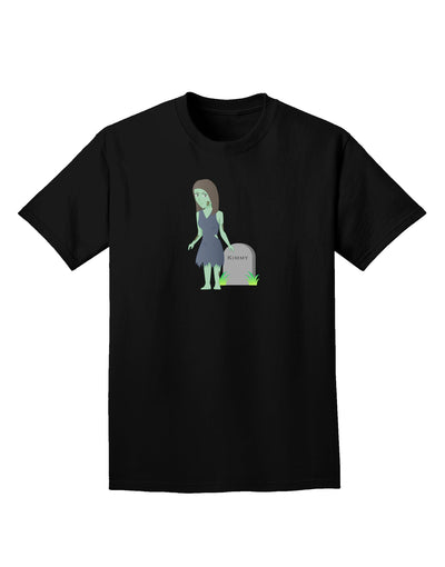 Kimmy the Zombie Girl Adult Dark T-Shirt-Mens T-Shirt-TooLoud-Black-Small-Davson Sales