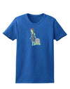 Kimmy the Zombie Girl Womens Dark T-Shirt-TooLoud-Royal-Blue-X-Small-Davson Sales