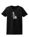 Kimmy the Zombie Girl Womens Dark T-Shirt-TooLoud-Black-X-Small-Davson Sales