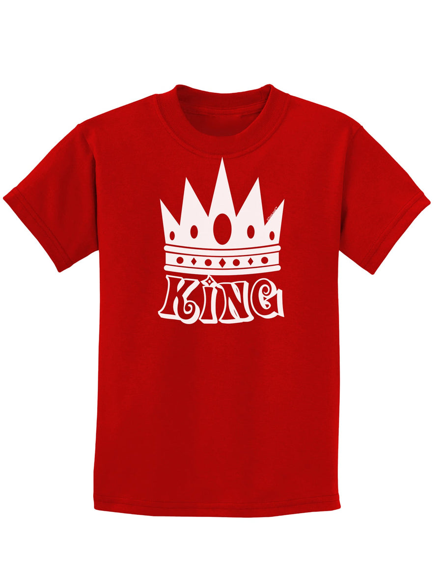 King Childrens Dark T-Shirt-Childrens T-Shirt-TooLoud-Black-X-Small-Davson Sales