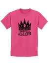 King Childrens T-Shirt-Childrens T-Shirt-TooLoud-Sangria-X-Small-Davson Sales