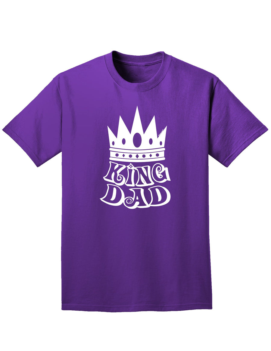 King Dad Adult Dark T-Shirt-Mens T-Shirt-TooLoud-Black-Small-Davson Sales