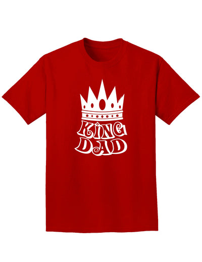 King Dad Adult Dark T-Shirt-Mens T-Shirt-TooLoud-Red-Small-Davson Sales