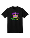 King Of Mardi Gras Adult Dark T-Shirt-Mens T-Shirt-TooLoud-Black-Small-Davson Sales