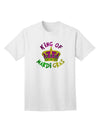 King Of Mardi Gras Adult T-Shirt-Mens T-Shirt-TooLoud-White-Small-Davson Sales