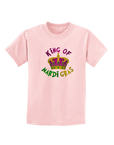 King Of Mardi Gras Childrens T-Shirt-Childrens T-Shirt-TooLoud-PalePink-X-Small-Davson Sales